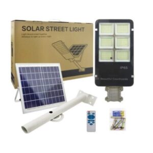 Luminaria solar con panel separado 300w